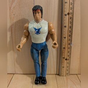 Rambo Vintage 1985-86 Action Figure with Eagle Hoodie